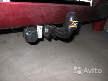 Фаркоп AvtoS для Daewoo Gentra II 2013-2015. Артикул DW 07