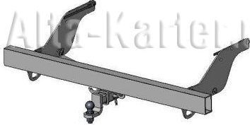 Фаркоп Baltex для Cadillac SRX II 2010-2016. Быстросъемный крюк. Артикул 04903132