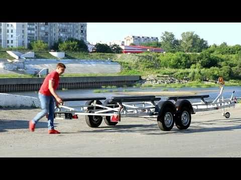 Лодочный прицеп с тормозами Лодочный прицеп с тормозами