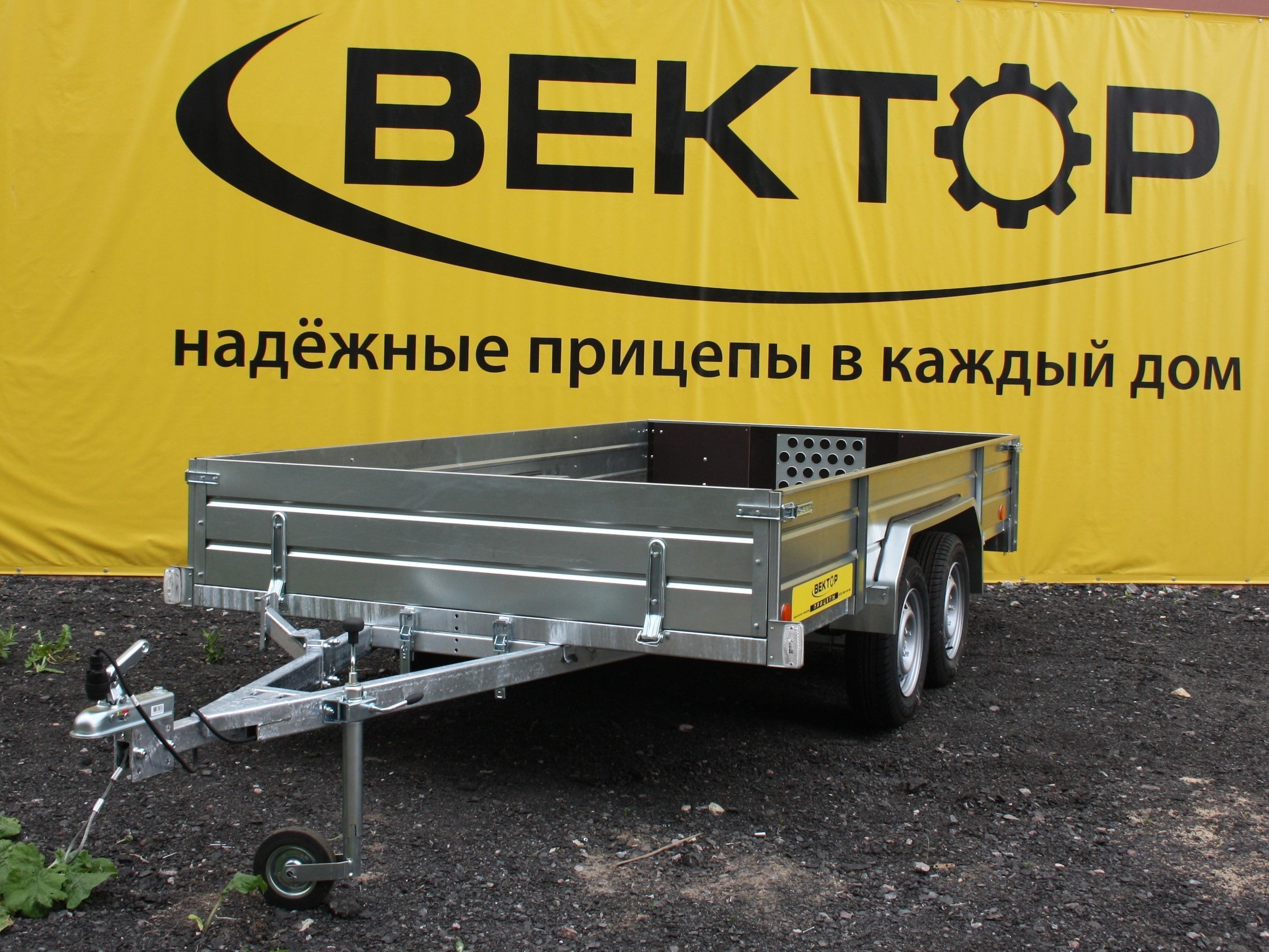 Прицеп ЛАВ 81013Е 4.0 (колея 1740мм)