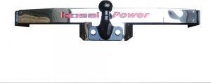 Фаркоп Oris (ранее Bosal) для Mitsubishi Pajero Sport I 1998-2008. (с декор. пластиной) Фланцевое крепление. Артикул 4126-FL