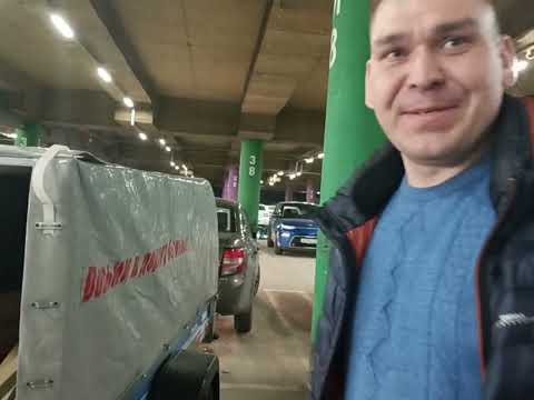 Прицеп СТАРТ А2512 в работе. Прицеп СТАРТ А2512 в работе.