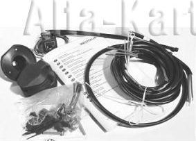 Комплект электрики фаркопа Westfalia 7-пин для Volkswagen Touran 2015-2021. Артикул 321863300107